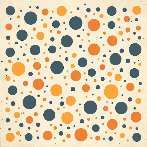 Photo vintage abstract dot pattern