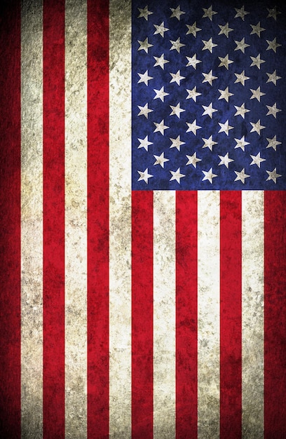 Vintage American Flag