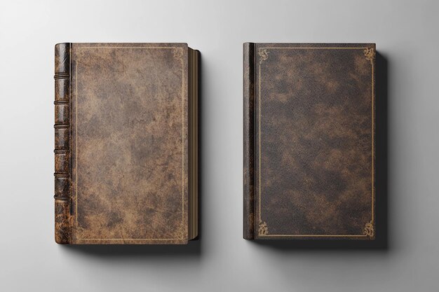 Photo vintage book mockup