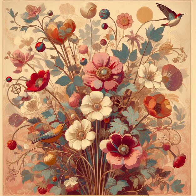 vintage botanical illustration