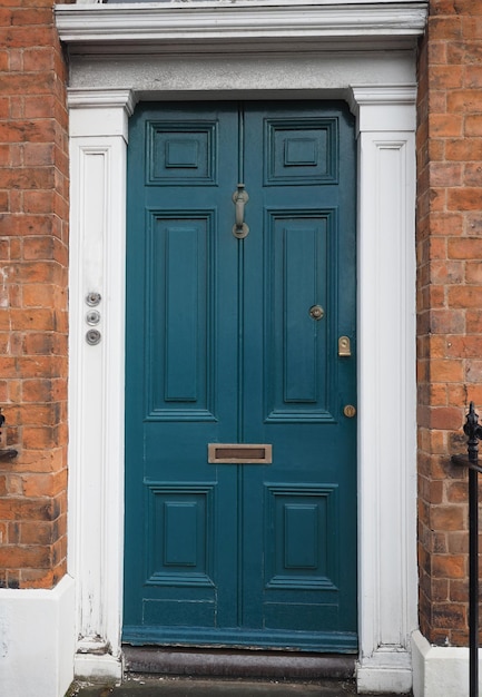 Vintage British door