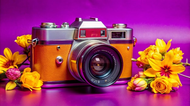 Vintage Camera 4K Photo for World Photography Day HighResolution Classic Snapshot