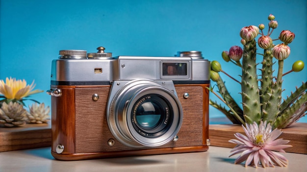 Vintage Camera 4K Photo for World Photography Day HighResolution Classic Snapshot