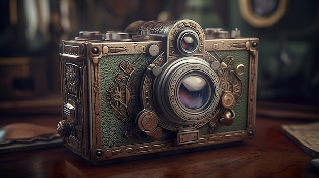 Vintage camera ai generate