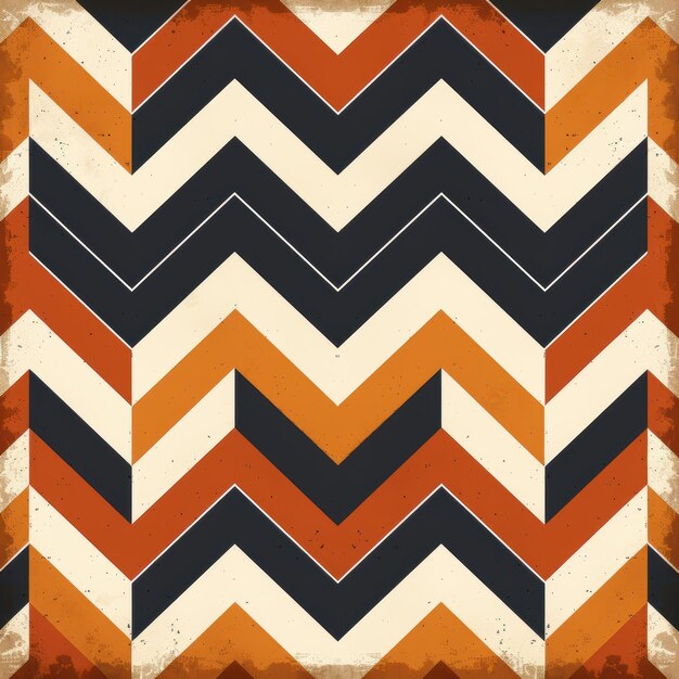 Vintage Chevron Pattern