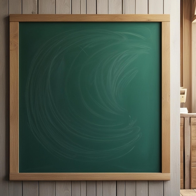 Photo vintage classroom chalkboard