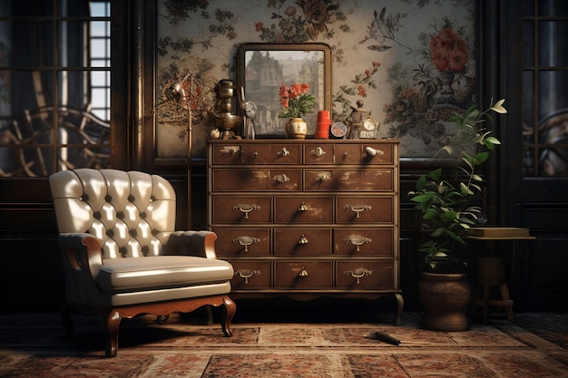 vintage furniture