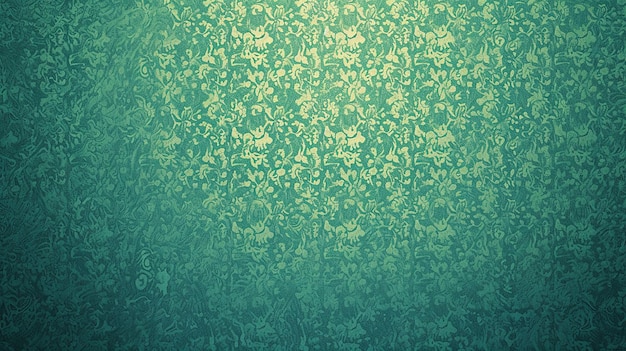 vintage green wallpaper with barely noticeable