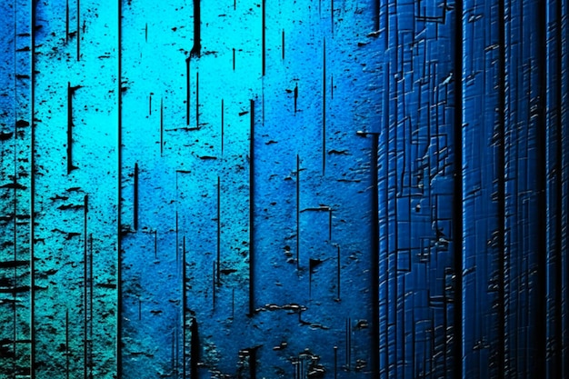 Vintage grunge blue concrete texture studio wall background