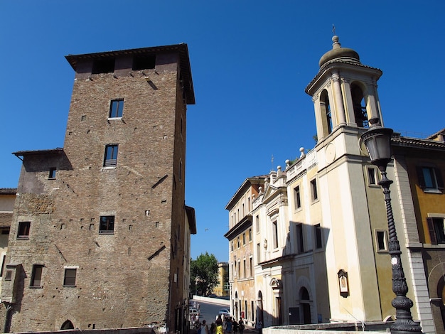 The vintage house in Trastevere Rome Italy