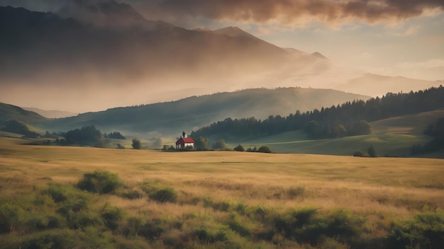 Vintage Landscape Background Very Cool