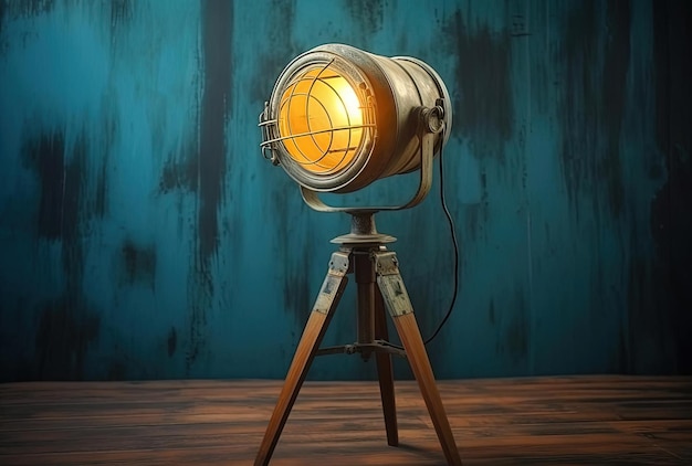 Vintage light source lamp loft light