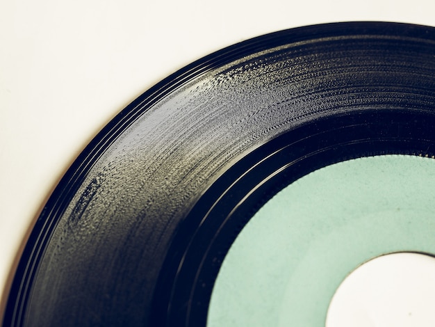 Vintage looking Vinyl record