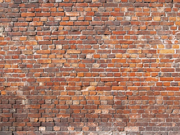 Vintage masonry. red brick wall, background for design