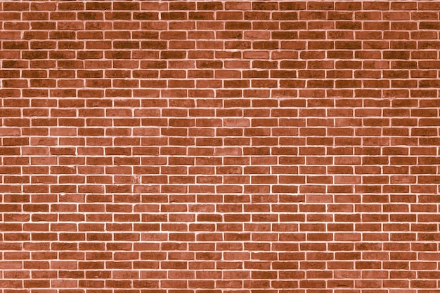 Vintage red brick wall Construction pattern background