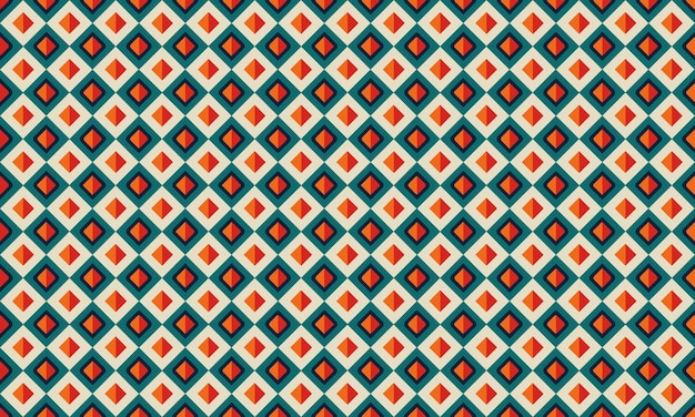 Vintage Retro Design Geometric Shapes Seamless Pattern for Wallpaper Background