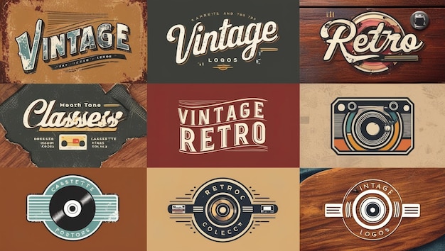 Vintage Retro Designs Timeless Styles and Graphics