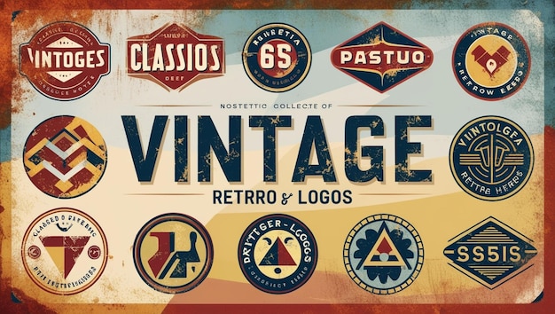 Vintage Retro Labels and Badges A Timeless Collection of Classic Designs