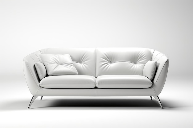 vintage sofa as modern furniture decoration