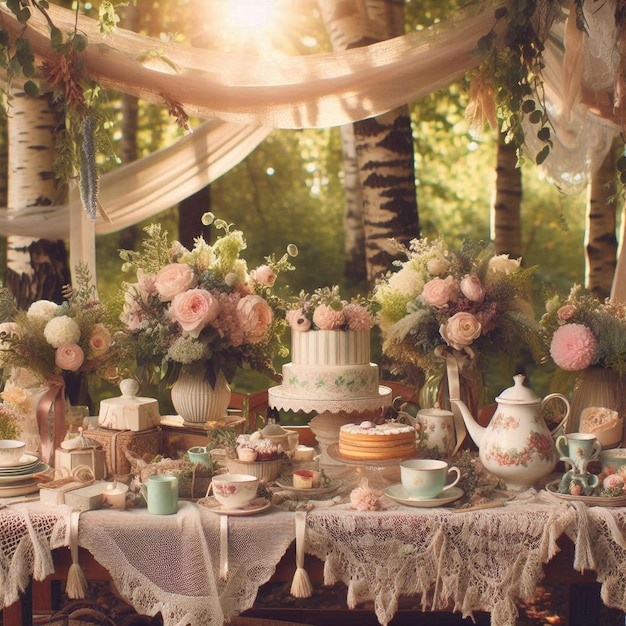 Vintage Tea Party