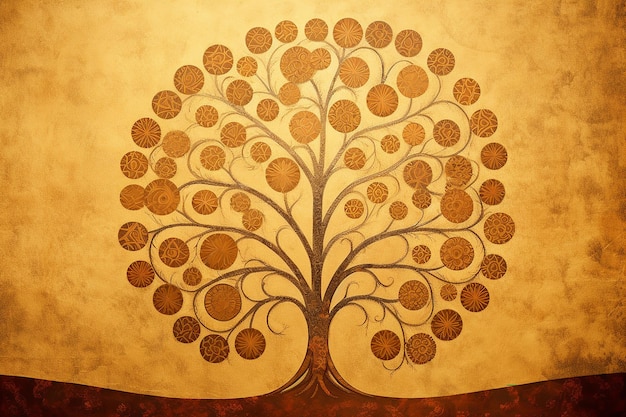 vintage tree of life art