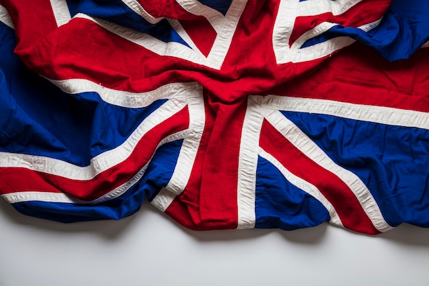 Vintage Union Jack flag United Kingdom flag background