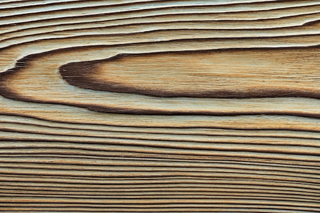 Vintage wood texture with knots. Closeup topview for background or artworks.