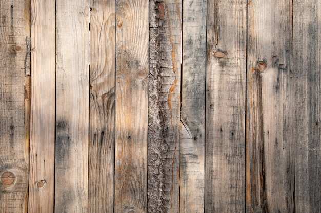 Vintage wooden  texture wall top view