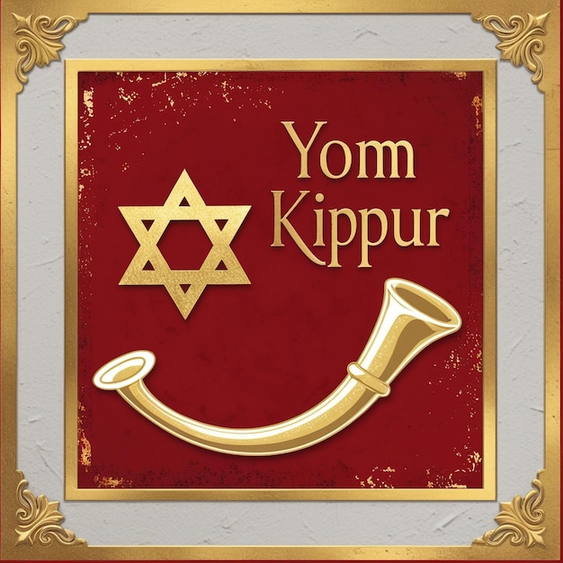 Photo vintage yom kippur concept classic designs and retro aesthetics for 2024