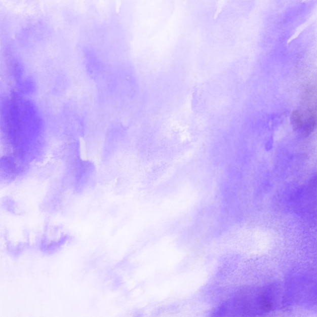 Violet background Watercolor paint background