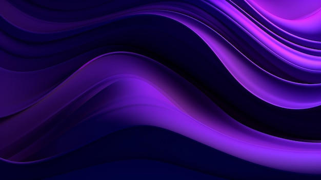 Violet Dreams Abstract Wallpaper in OLED Vector Art