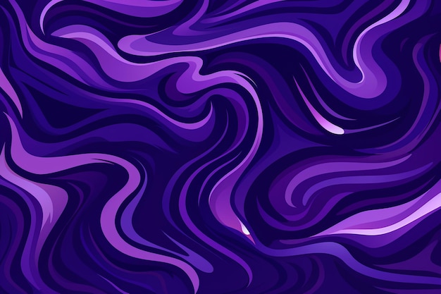 Photo violet fractal patterns with depth