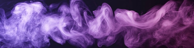 Photo violet smoke background