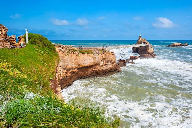 Virgin Rock in Biarritz France