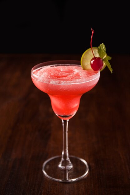 Virgin Strawberry Daiquiri Cocktail