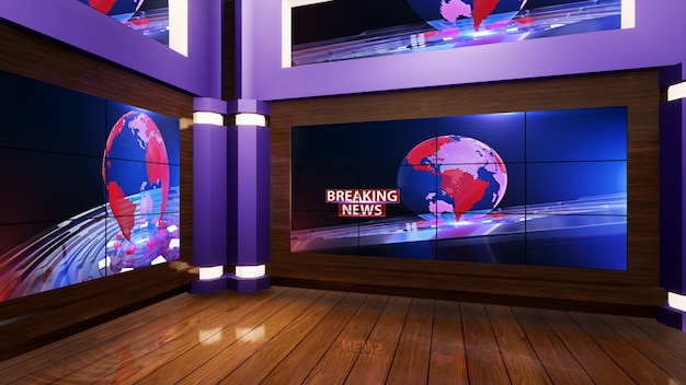  virtual news studio 