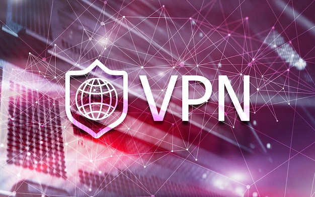 Virtual private network VPN New technology concept 2020