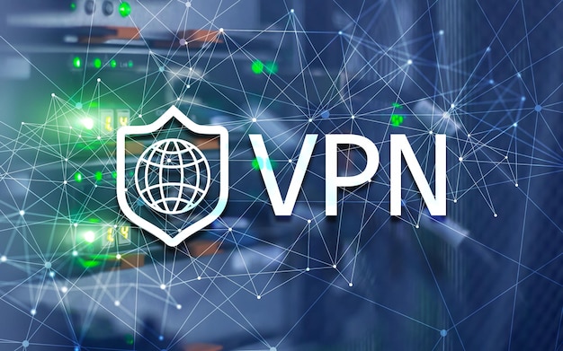 Photo virtual private network vpn new technology concept 2020