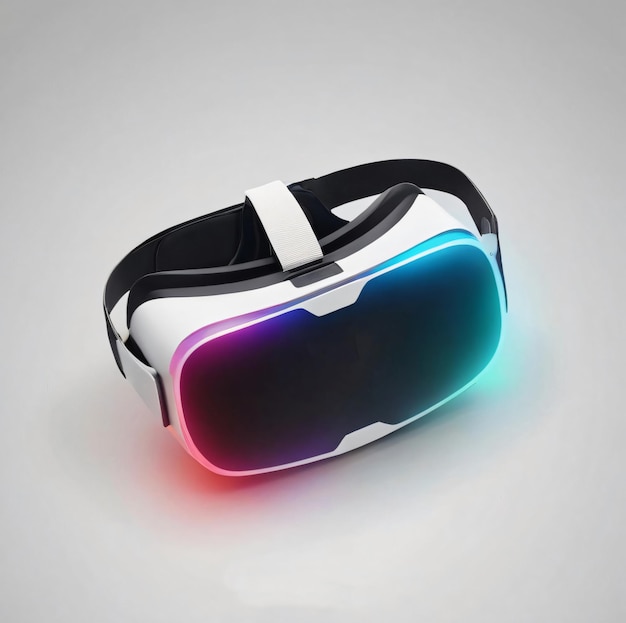 Photo virtual reality glasses logo