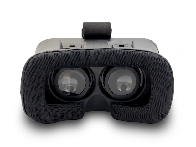 Virtual Reality Headset on white background