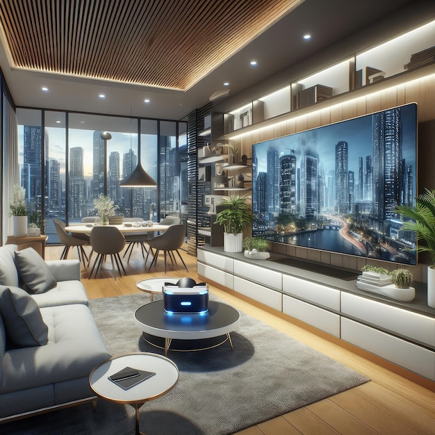 Virtual reality interior design