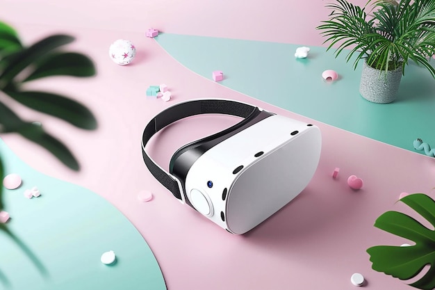 Virtual Reality Mockup for Yourself in a Digital WorldVR mockup