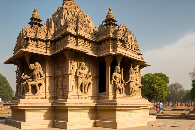 Vishwnatha Temple in Madhya Pradesh India S Khajuraho Group of Monumented