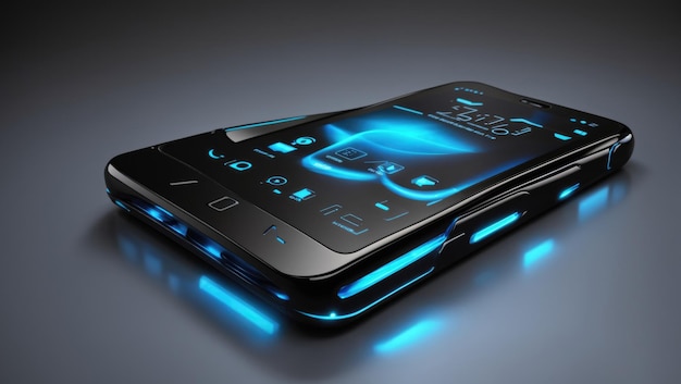 Photo visionary smartphone concept redefining the future of mobile technology