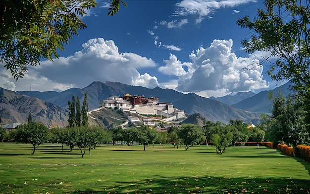 Visiting the Potala Palace Lhasa Tibet