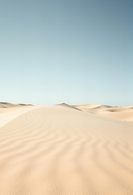 Visual Close up of sand dunes on a white background high quality