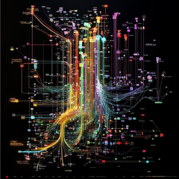 Photo a visual explanation of how data is routed using rip routing information protocol