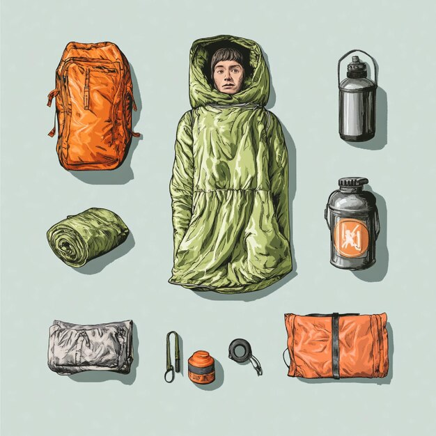 Photo a visual guide to using emergency blankets and survival gear