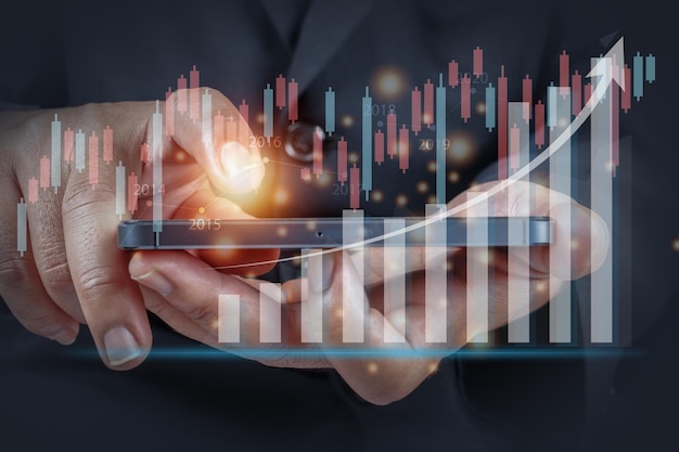 Visual representations of graphs and concepts in finance banking and stock market analysis