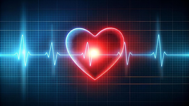 Visualize Hearts Electrical Activity Over Time Period Update Cardiogram Banner Concept Cardiogram V